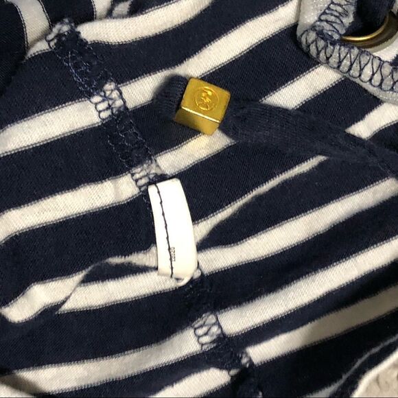 Micheal Kors nautical stripe 3/4 sleeve tee size M - Picture 3 of 9